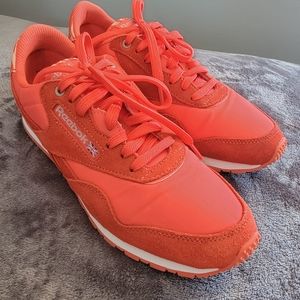 Reebook rubber shoes.